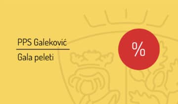 PPS Galeković Gala peleti – RASPRODANO